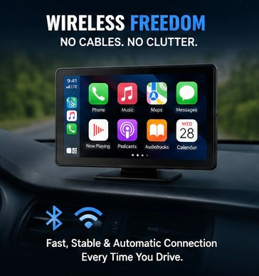 DriveSync Pro 10” Wireless CarPlay & Android Auto Display Screen